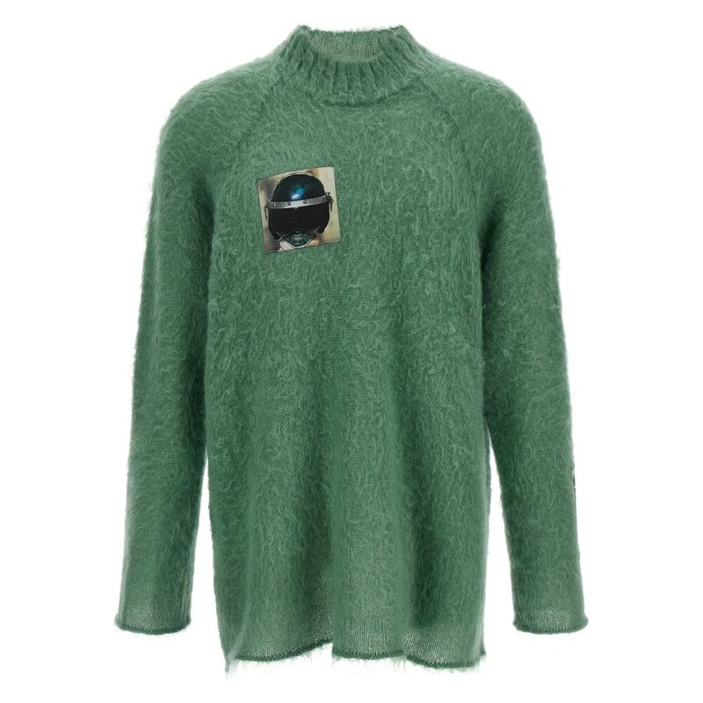 Undercover Bicolor Wool Men's Cardigan